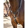 Collier de Chasse Arika Elastic LeMieux Noir-argenté