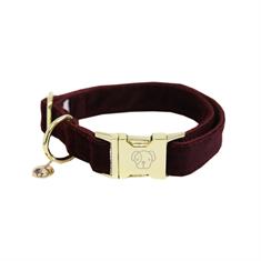 Collier pour chien Corduroy Kentucky Rouge foncé