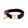 Collier pour chien Corduroy Kentucky Rouge foncé