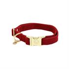 Collier pour chien Corduroy Kentucky Rouge