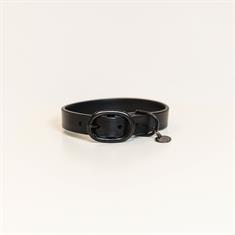Collier pour chien en caoutchouc souple Kentucky Noir