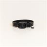 Collier pour chien en caoutchouc souple Kentucky Noir