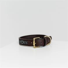 Collier pour chien en perles faites-main Kentucky Argenté