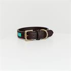 Collier pour chien en perles faites-main Kentucky Bleu clair