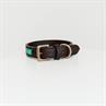 Collier pour chien en perles faites-main Kentucky Bleu clair