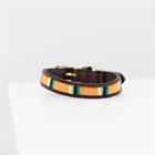 Collier pour chien en perles faites-main Kentucky Orange