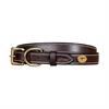 Collier Pour Chien Flat Leather Dy'on Marron