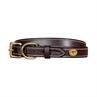 Collier Pour Chien Flat Leather Dy'on Marron
