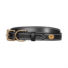 Collier Pour Chien Flat Leather Dy'on Noir