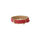 Collier pour chien Kentukcy Vegan Leather Kentucky Rouge clair