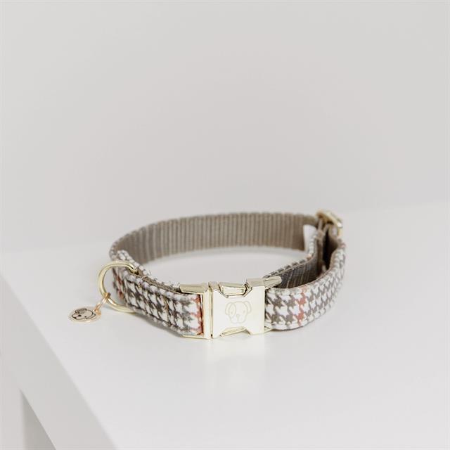 Collier pour chien Pied-De-Poule Kentucky Marron clair