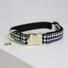 Collier pour chien Pied-De-Poule Kentucky Noir