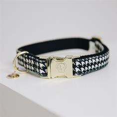Collier pour chien Pied-De-Poule Kentucky Noir