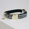 Collier pour chien Pied-De-Poule Kentucky Noir