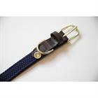 Collier pour chien tressée Nylon Kentucky Bleu foncé