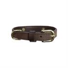 Collier pour chien Velvet Leather Kentucky Marron