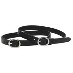 Courroie d'éperons Cuir Barato Noir