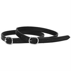 Courroie D'Éperons Cuir Luxe Epplejeck Noir-argenté