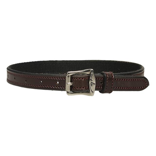 Courroies d'éperons Cuir Dy'on Marron