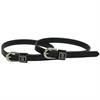 Courroies d'éperons Double Diamonds Lak Epplejeck Noir-strass