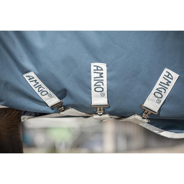 Couverture Amigo Ameco 1200D Plus Turnout 0 gr Horseware Gris foncé