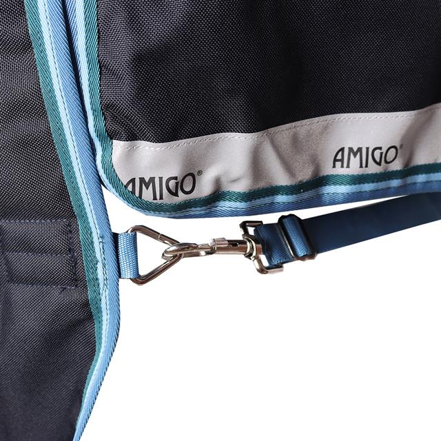 Couverture Amigo Bravo 100gr Horseware Bleu foncé-turquoise