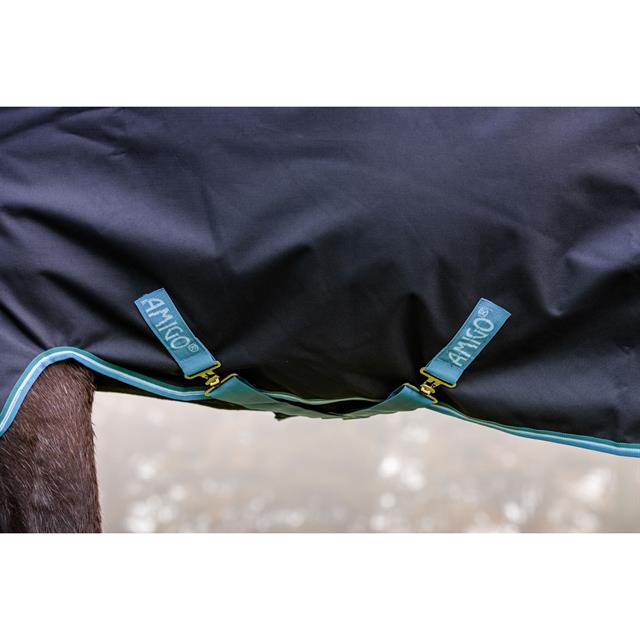 Couverture Amigo Bravo 100gr Horseware Bleu foncé-turquoise