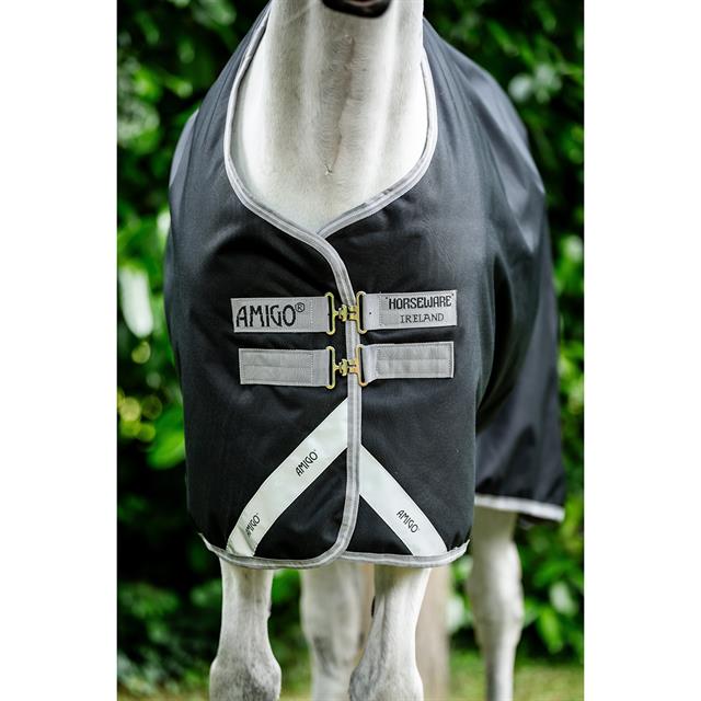 Couverture Amigo Bravo 1200D 100g Horseware Noir-gris