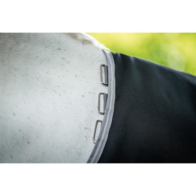 Couverture Amigo Bravo 1200D 100g Horseware Noir-gris