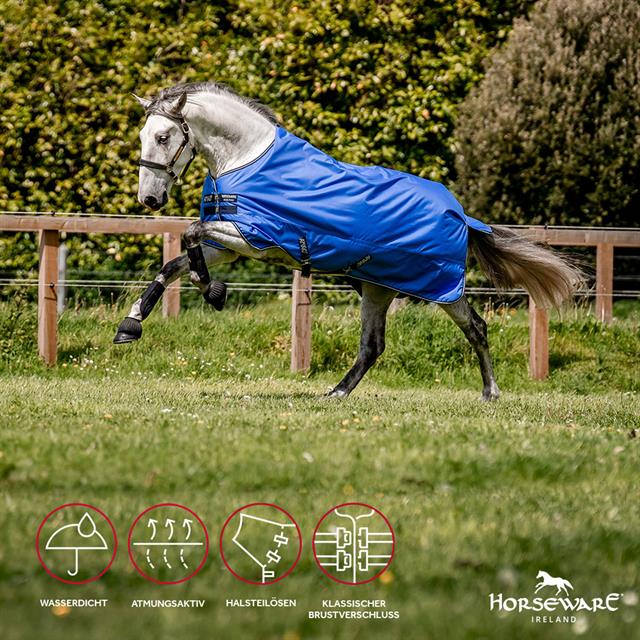 Couverture Amigo Hero Orignal Lite 0g Pony Horseware MID BLUE-DARK BLUE