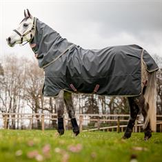 Couverture Amigo Hero Plus Lite 0g Horseware Gris foncé-rose