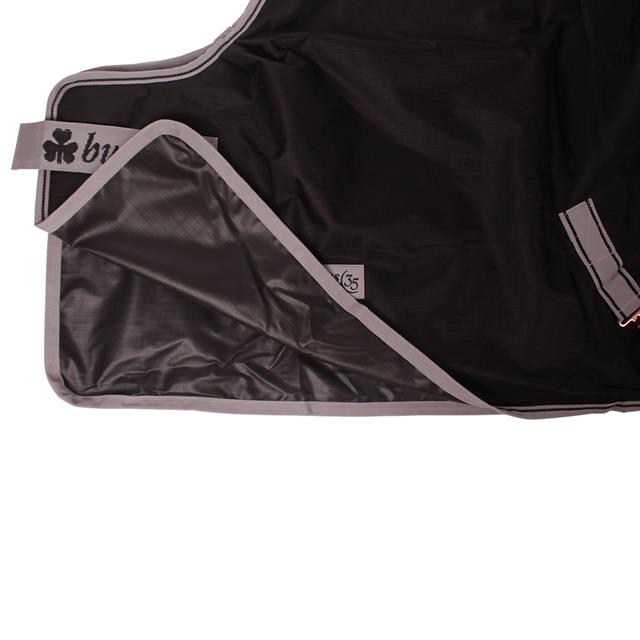 Couverture Anniversary Turnout Stay-Dry 150gr Bucas Noir-argenté