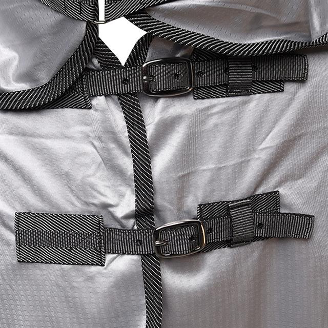 Couverture anti-mouches Athletic Met Hals 2.0 Epplejeck Argenté