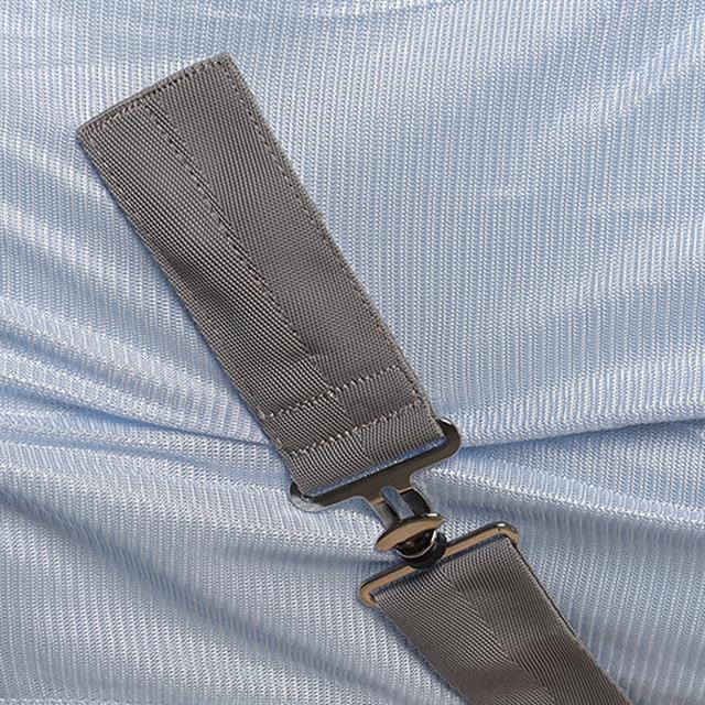Couverture anti-mouches avec cou 2.0 Epplejeck Bleu clair