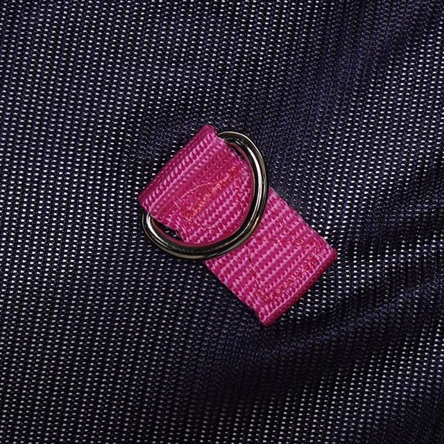Couverture anti-mouches avec cou 2.0 Junior Epplejeck Bleu foncé-rose