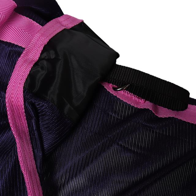 Couverture anti-mouches avec cou 2.0 Junior Epplejeck Bleu foncé-rose