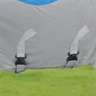 Couverture anti-mouches ComFiTec Dual Shield avec encolure WeatherBeeta Bleu-gris