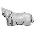 Couverture anti-mouches ComFiTec Essential Mesh II Combo Neck WeatherBeeta Blanc-mauve foncé