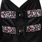 Couverture anti-mouches EJLes Fleurs Epplejeck Noir