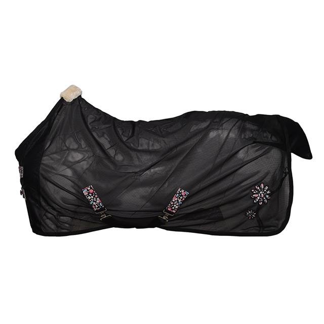 Couverture anti-mouches EJLes Fleurs Epplejeck Noir