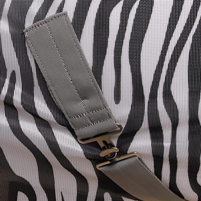 Couverture anti-mouches EJZebra 2.0 Epplejeck Noir-blanc