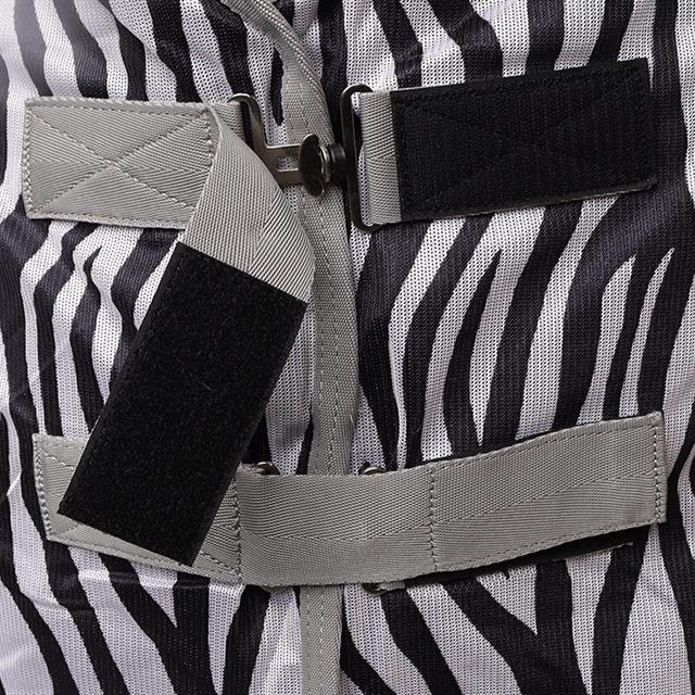 Couverture anti-mouches EJZebra 2.0 Epplejeck Noir-blanc