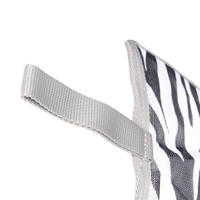 Couverture anti-mouches Zebra avec encolure 2.0 Epplejeck Noir-blanc