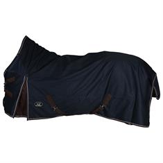Couverture Aquero High Neck 0g Horsegear Bleu foncé-marron foncé