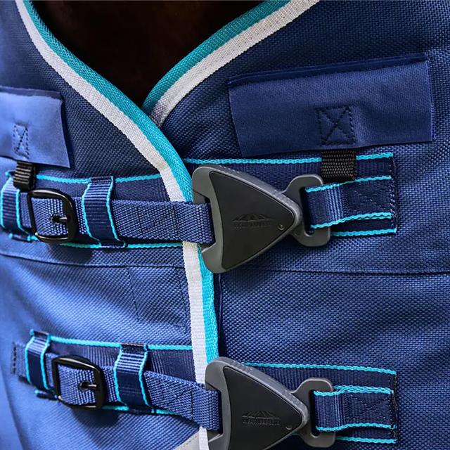 Couverture avec cou ComFiTec Ultra Hardi 220gr WeatherBeeta Bleu-bleu moyen