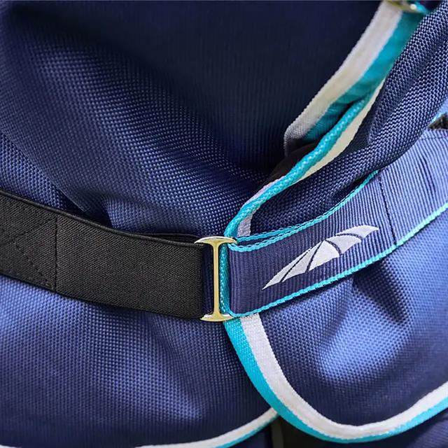 Couverture avec cou ComFiTec Ultra Hardi 220gr WeatherBeeta Bleu-bleu moyen