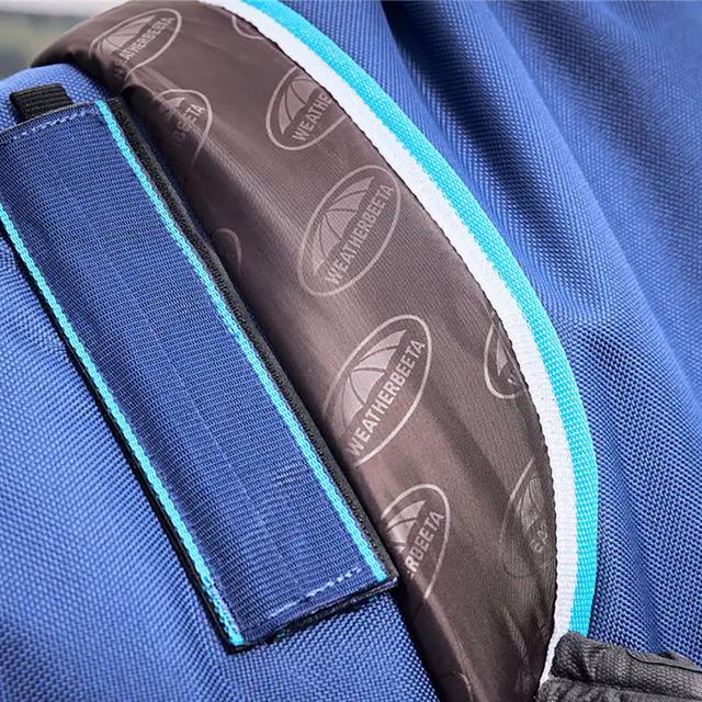 Couverture avec cou ComFiTec Ultra Hardi 220gr WeatherBeeta Bleu-bleu moyen