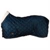 Couverture d'Écurie Lodix 150g HORSEGEAR Bleu foncé-marron foncé