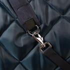 Couverture d'Écurie Lodix 150g HORSEGEAR Bleu foncé-marron foncé