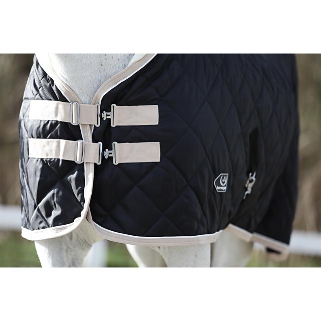 Couverture d'Écurie Lodix 150g HORSEGEAR Noir-beige